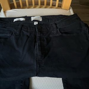 Black straight leg Jeans